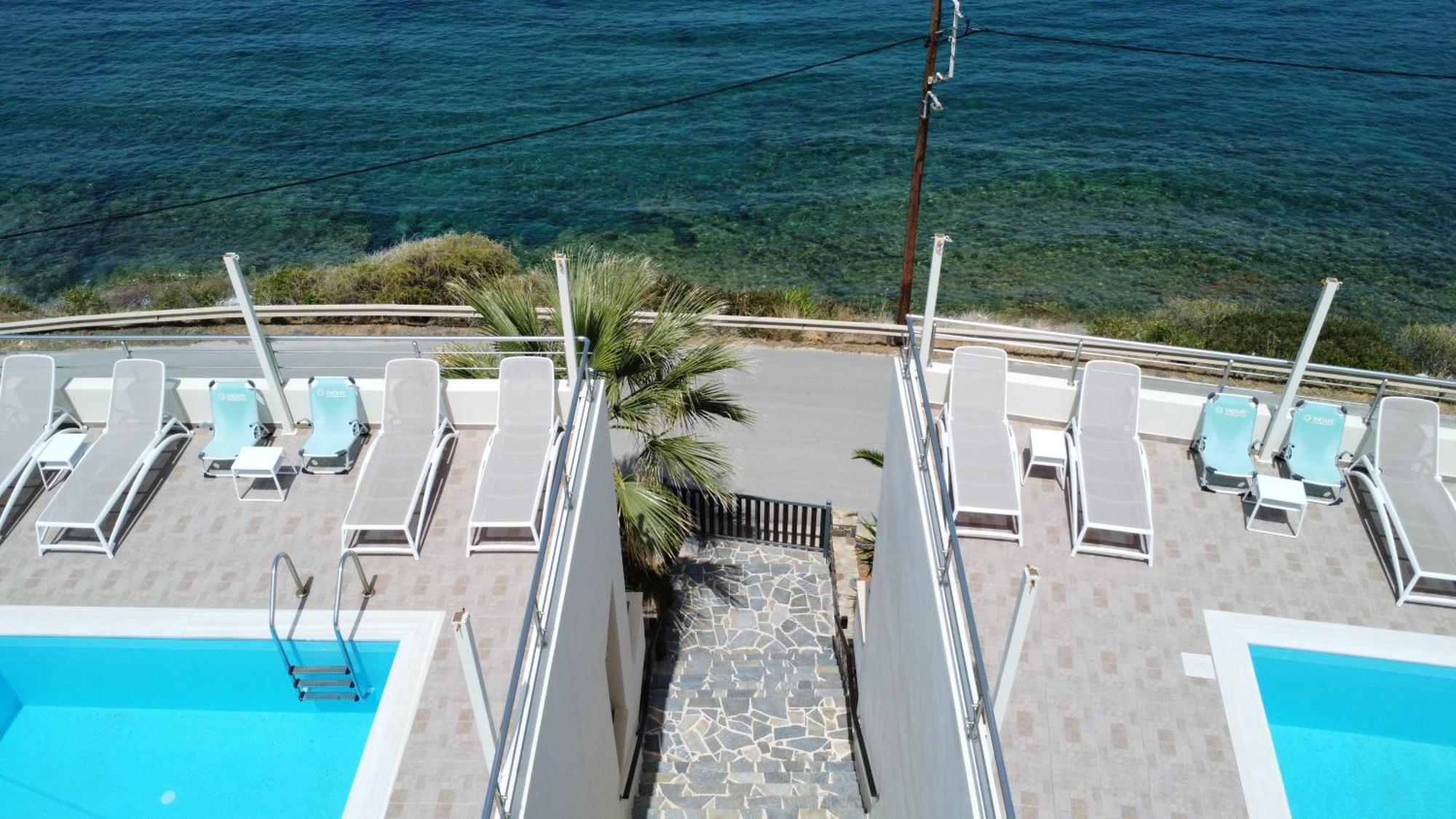 Vila Anemos-Halcyon-Eirene Mochlos Exteriér fotografie